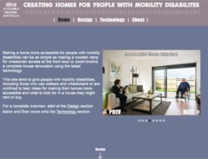 disbility homepage